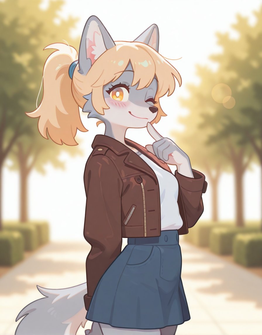 QT - V's Leather Jacket

hehe another one to my collection