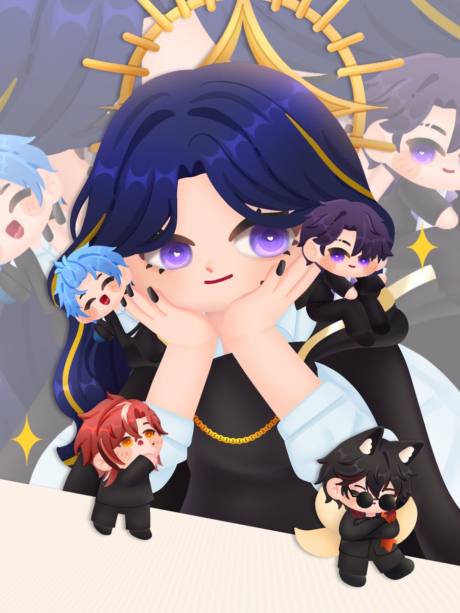 hernameiselene's tweet image. selene with eos✨🙌🏻

#harristhetic #SoutaArt #artion #gehennart