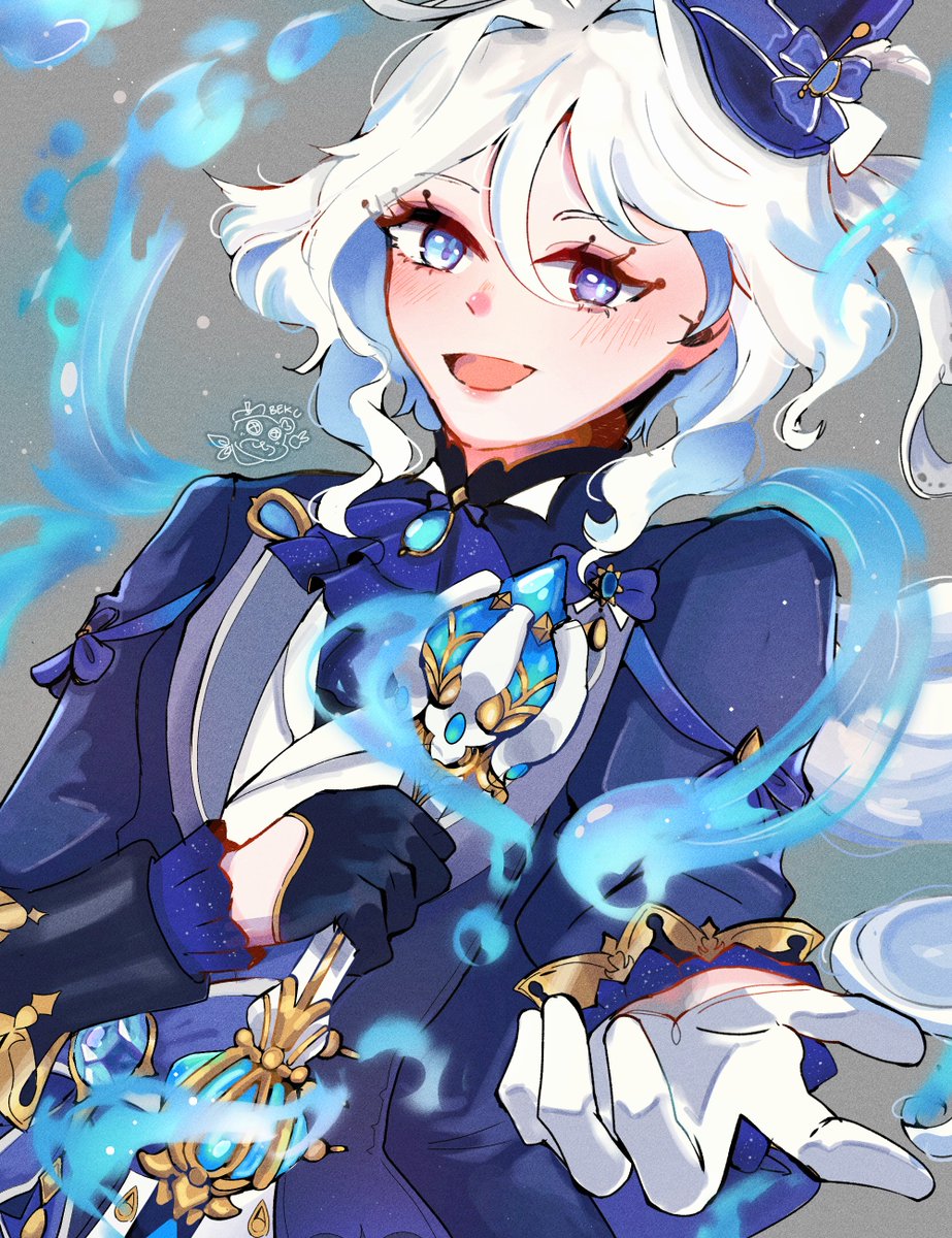 RikAipuuu's tweet image. Ngefanart Furina karena request-an adek~

Pertama kali ngefanart chara game lagi dalam lima thun terakhir keknya 🥲 jujur masih ngerasa ga mirip, tapi yaudah lah y mau gambar yg lain dan ckp tugas studio ku aj yg revisi :')

Hope you like it 😙

#furina #genshin #fanarts