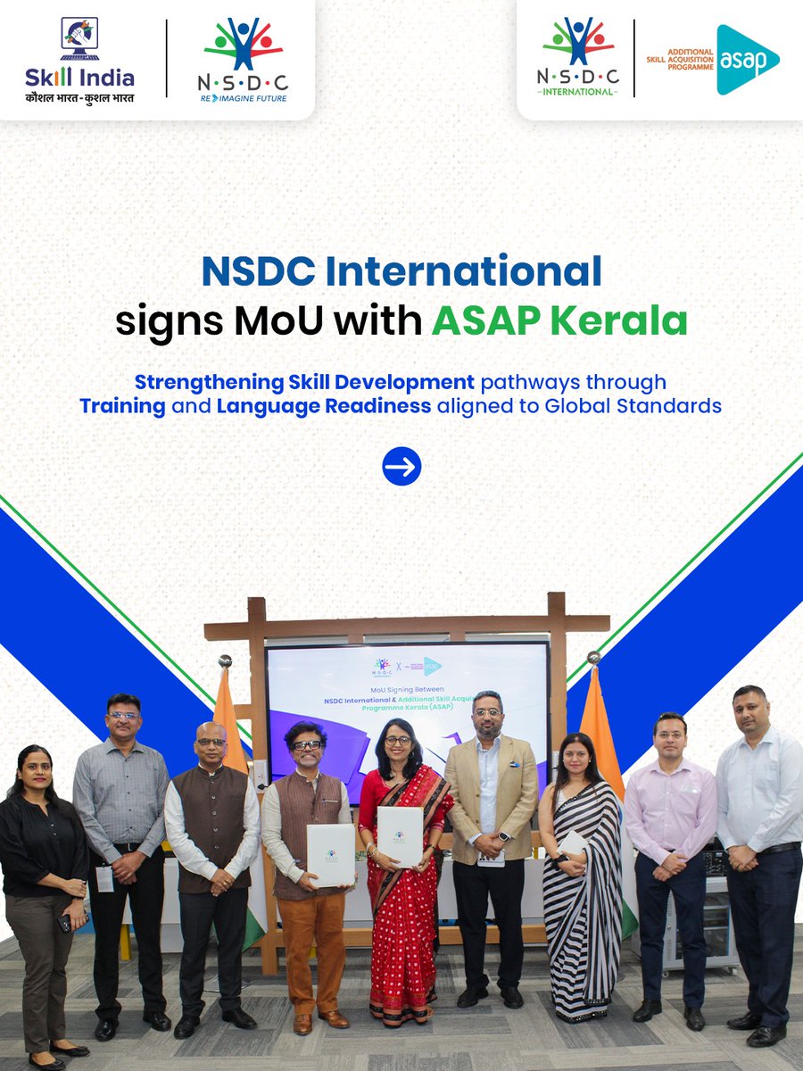 NSDC India tweet media