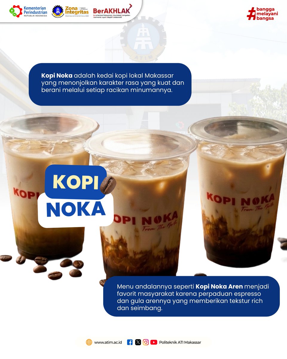 poltek_atim's tweet photo. Bisnis kopi di Indonesia terus tumbuh, kopi telah menjadi bagian tak terpisahkan dari kehidupan sehari-hari banyak orang. https://t.co/bg5tzEdDCJ