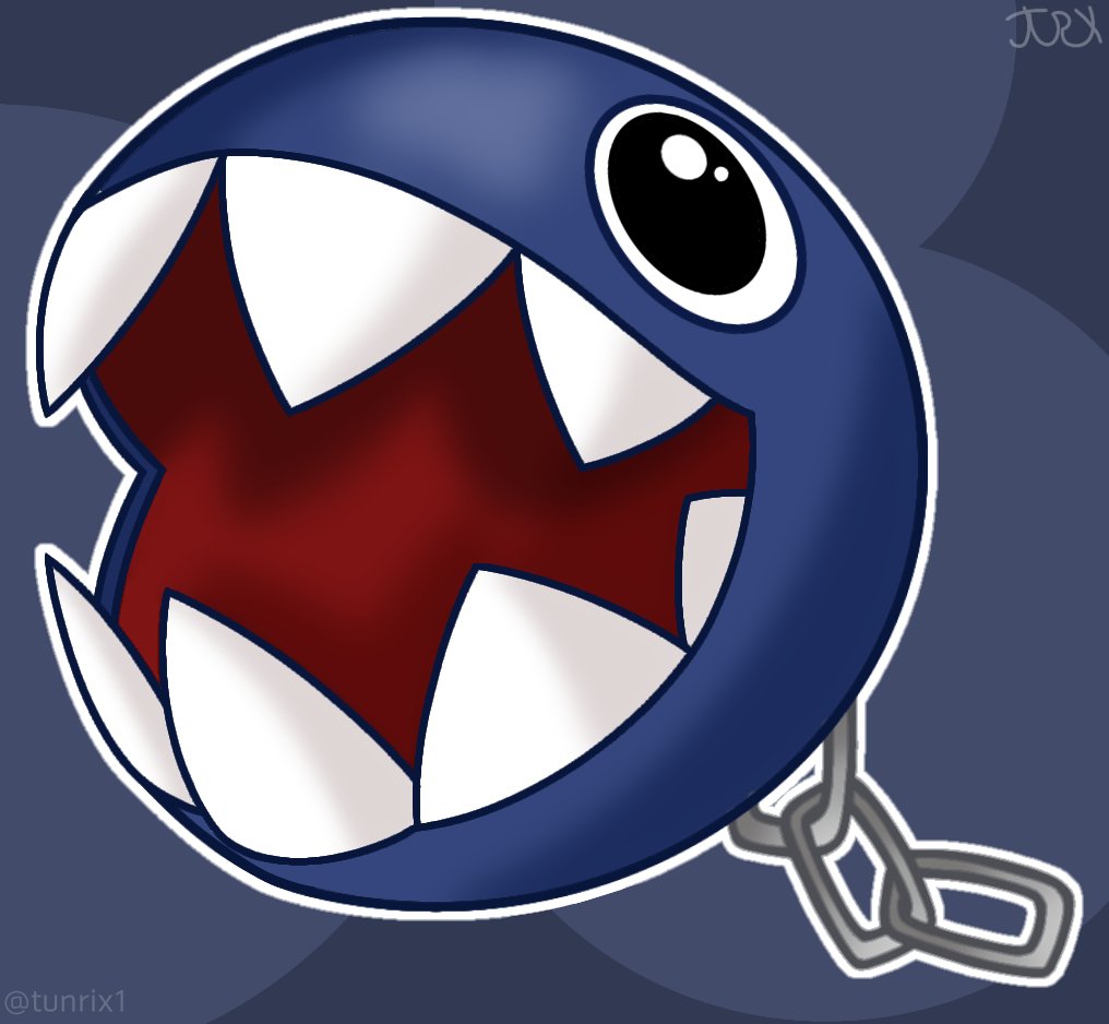 tunrix1's tweet photo. Chain chomp #chainchomp https://t.co/X1uMLQeqod