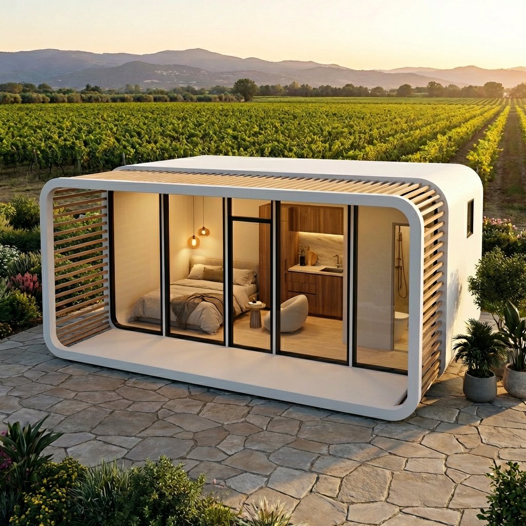 GoodyoBath's tweet image. Escape to luxury, redefined. ✨ Experience the perfect blend of nature and modern design with our sustainable prefab homes.

For more infos click here : goodyobp.com/pages/prefab-h…

#prefabhome #tinyhouse #modernliving #royo #nature