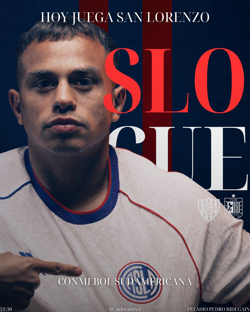 Info__Cuerva's tweet photo. 🏆 ¡HOY JUEGA #SANLORENZO! 💙❤️ https://t.co/cSbUc063F7