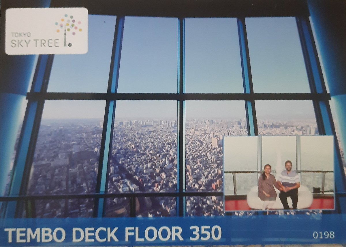 w_karve's tweet image. #japan #tour #vikramkarve
Memories 07 Apr 2026
350th Floor Tokyo Skytree 🗼