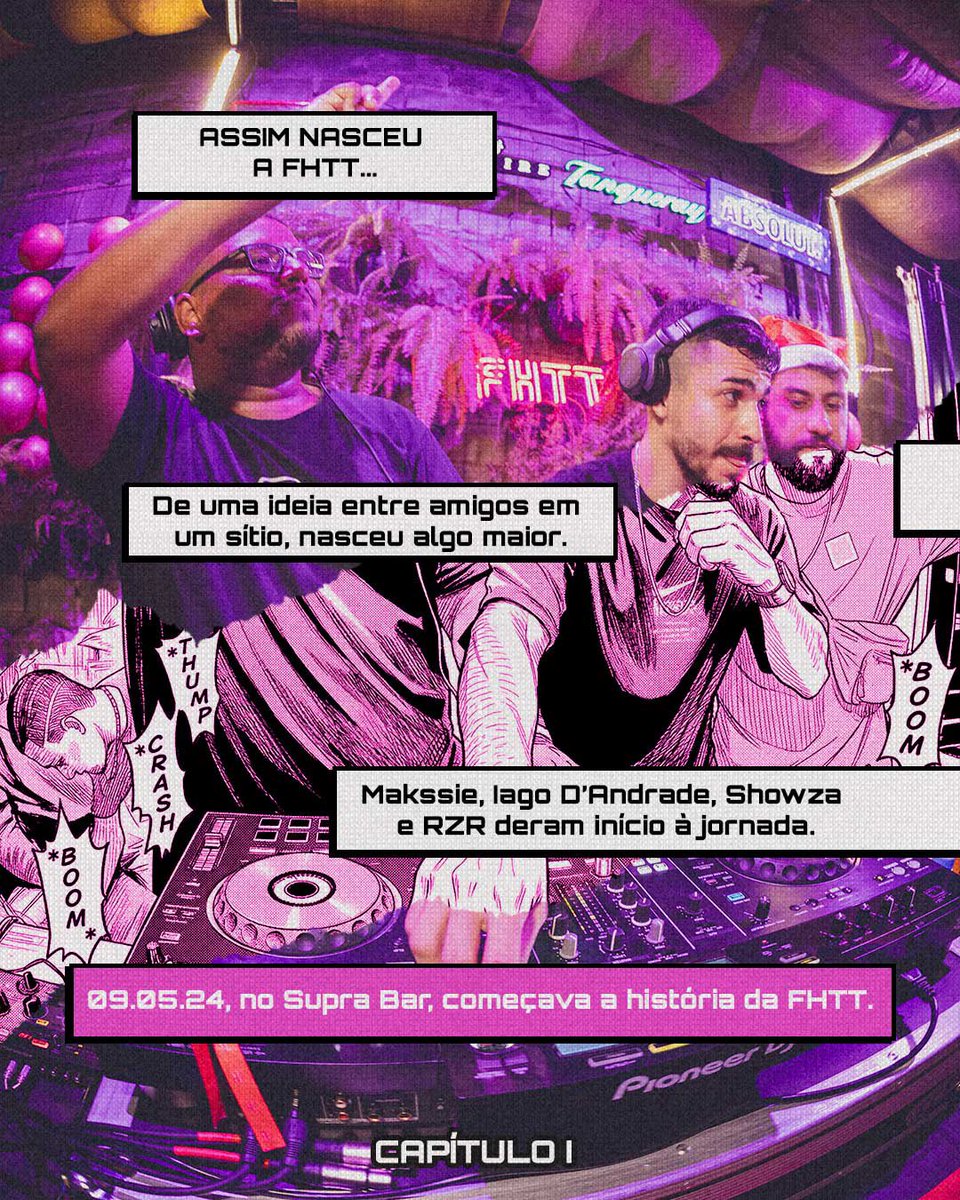 iagodafhtt's tweet photo. A From House to Techno está completando 2 anos!

No próximo dia 30/05 faremos uma festa para comemorar um marco tão importante. O que era apenas hobbie, tem ficado cada vez mais sério.

Nesse carrossel estilo mangá, contamos um pouco da nossa trajetória. Se liga! https://t.co/KSkkFFiyDE