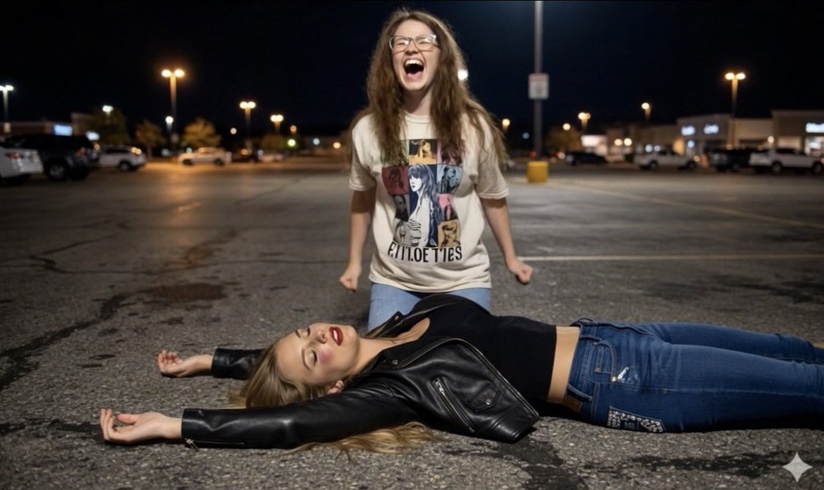 She’s knocked OUT! tweet media