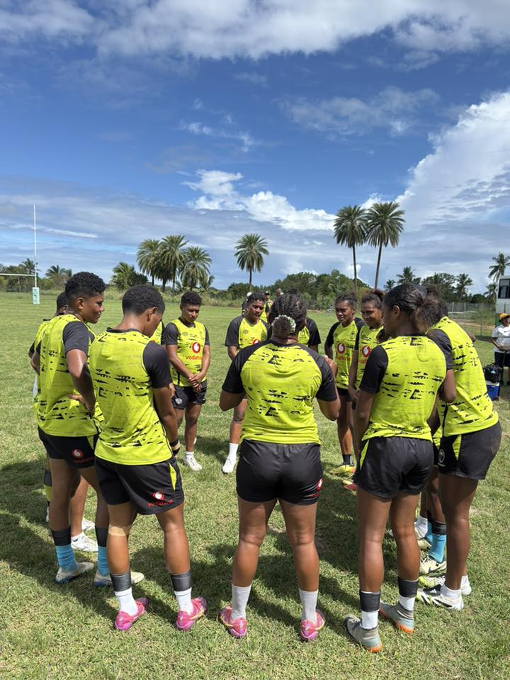 fijirugby's tweet image. Captains run🏃🏽‍♀️
Focused and set to deliver 💪🏼
#TosoViti #FijianaXV #Vodafone