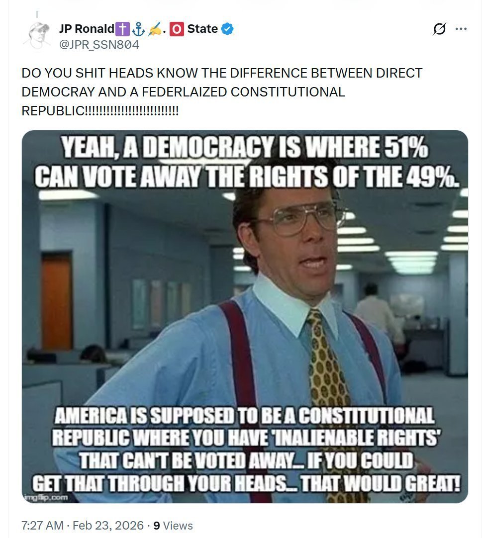 JP Ronald✝️⚓️✍️. 🅾️ State tweet media