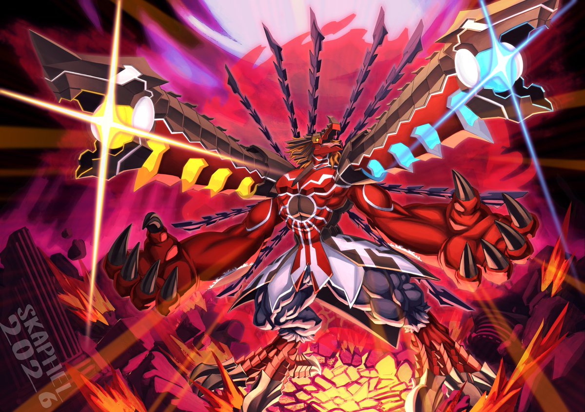 Here's my piece featuring Chronomon Destroy Mode for the <a href="/iliadzine/">Legends of Iliad Zine</a> !
Thanks a lot for letting me participate !
#digimon #デジモン