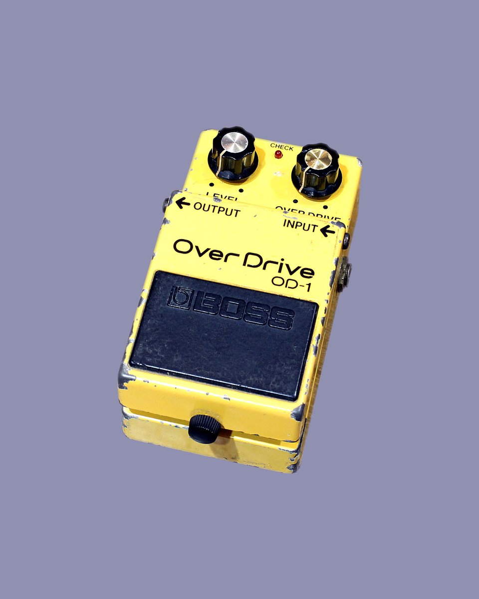 BOSS OD-1 オーバードライブ 黒ラベル 1983年製 JRCオペアンプ BOSS OD-1 OverDrive 1983年製 [SK797]○ - 中古楽器の販売 【Qsic