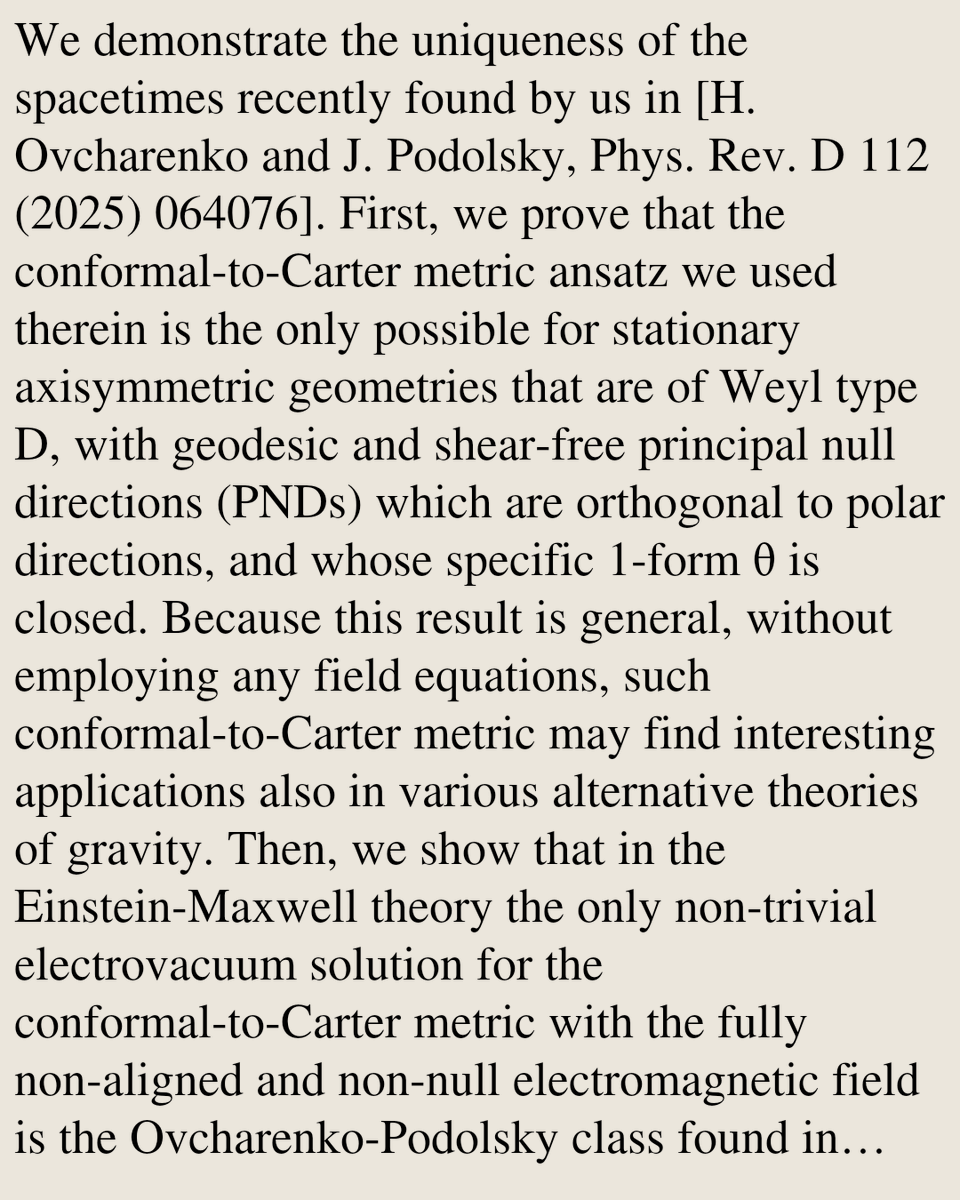 General Relativity and Quantum Cosmology Papers tweet media