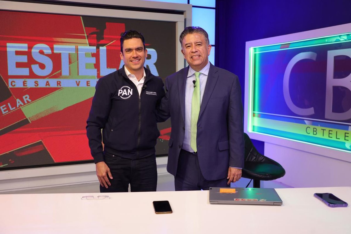 Gracias a <a href="/Velazquez_CB/">César Velázquez</a> y a <a href="/cb_television/">CB Televisión</a> por el espacio de hoy en la entrevista desde Morelia, Michoacán. 🎙️

Hablamos sobre la apertura del PAN a las candidaturas, una apuesta por escuchar a la ciudadanía y abrir la puerta a nuevas voces que quieren participar y construir un