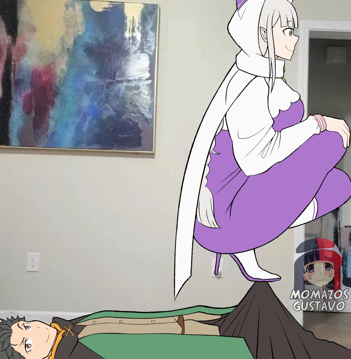 MomazosGustavo's tweet photo. Emilia x Subaru 💖✨

#rezero #リゼロ https://t.co/XnZFBI08UJ