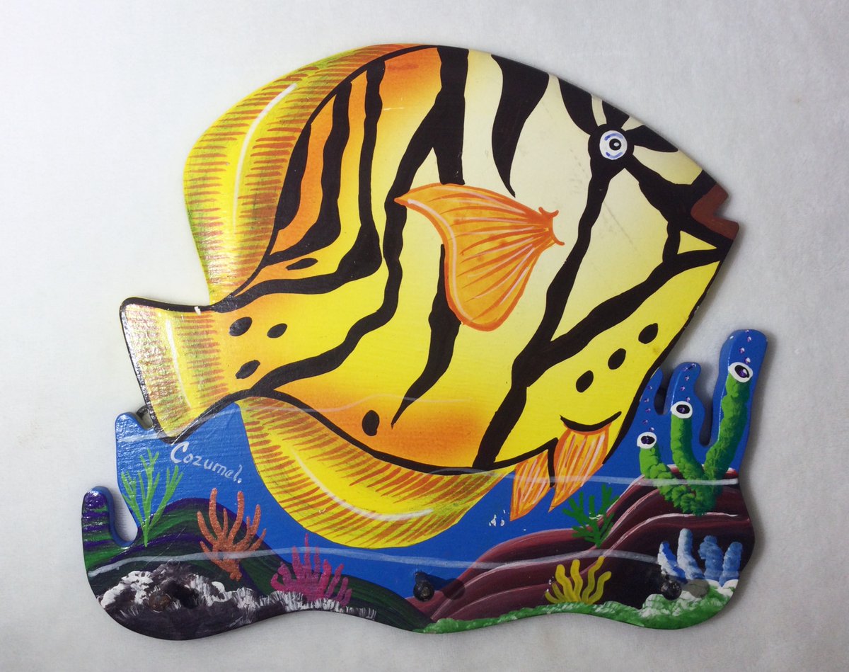 WildcardWares's tweet photo. Vintage Wood Tropical Fish Shaped Key Rack Cozumel Mexico Travel Souvenir
#Vintage #Wood #Tropical #Fish #KeyRack #Cozumel #Mexico #Travel #Souvenir #Ebay #WildcardWarehouse
https://t.co/J77rUbOX0Y https://t.co/EAdkzwlXS5