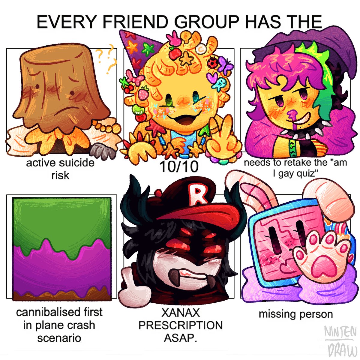 Ninten_Draw | 🇦🇲🏳️‍⚧️ ⚞☻⚟ tweet media