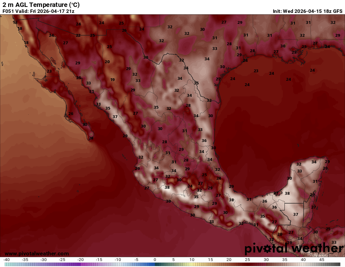 InfoMeteoro's tweet image. 🔴ANTICICLÓN ALCANZA A #México

🥵Desde el sureste de Estados Unidos, se extenderá la circulación de un Anticiclón, favoreciendo ambiente muy caluroso en el noreste, oriente, sureste, centro y occidente-Pacífico de jueves a sábado

⚠️SÁBADO A DOMINGO LLEGARÁ NUEVO #FrenteFrío