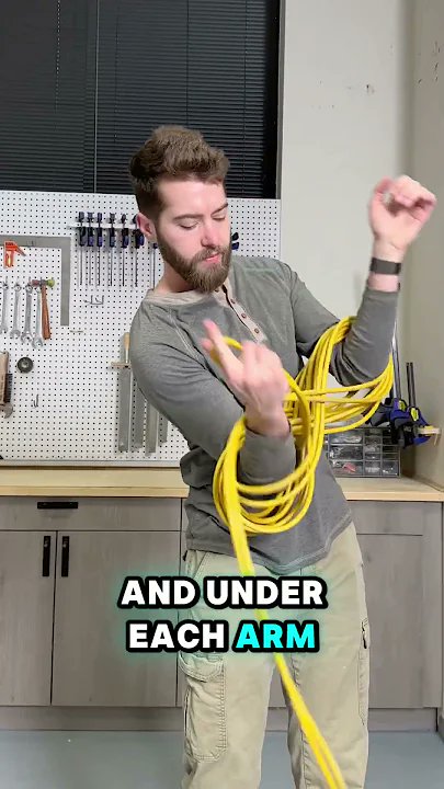 REteammates's tweet image. Tangle-Free Extension Cords with the Figure 8 Method #electrical #electrician #diy #tips youtube.com/shorts/kqQV0zn…