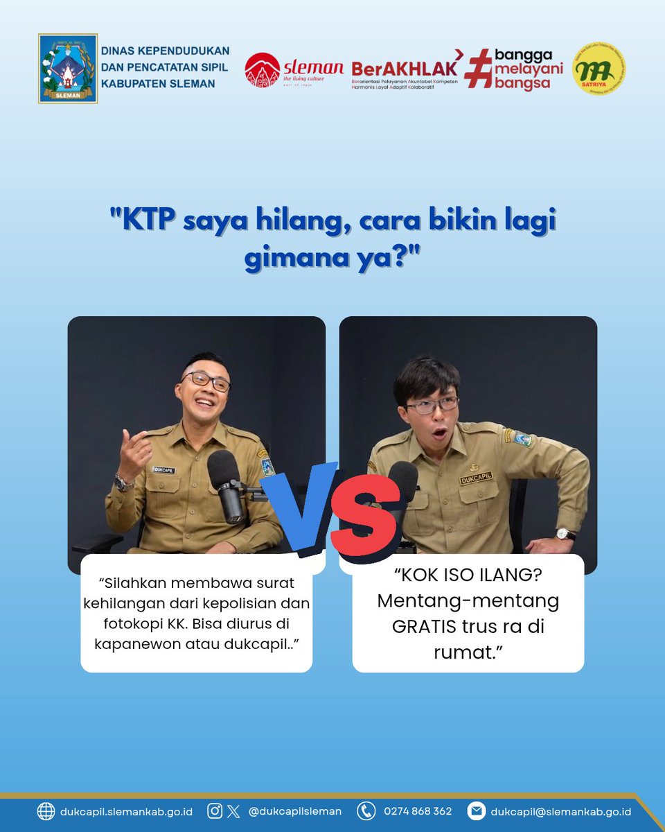 Disdukcapil Kab. Sleman tweet media