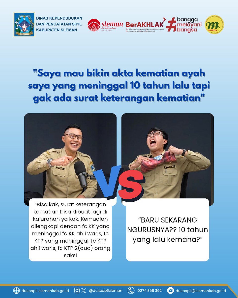 Disdukcapil Kab. Sleman tweet media