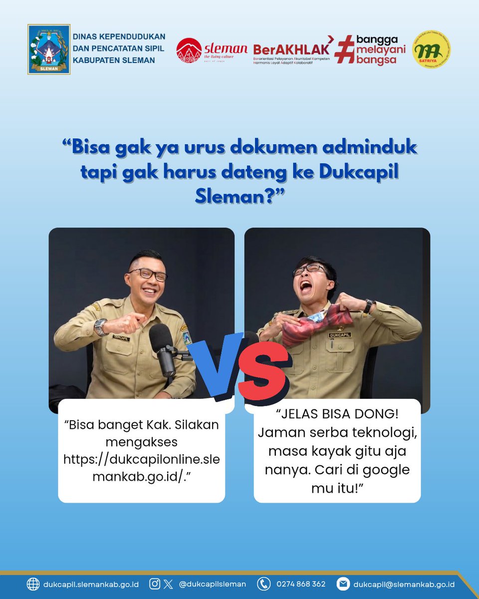 Disdukcapil Kab. Sleman tweet media