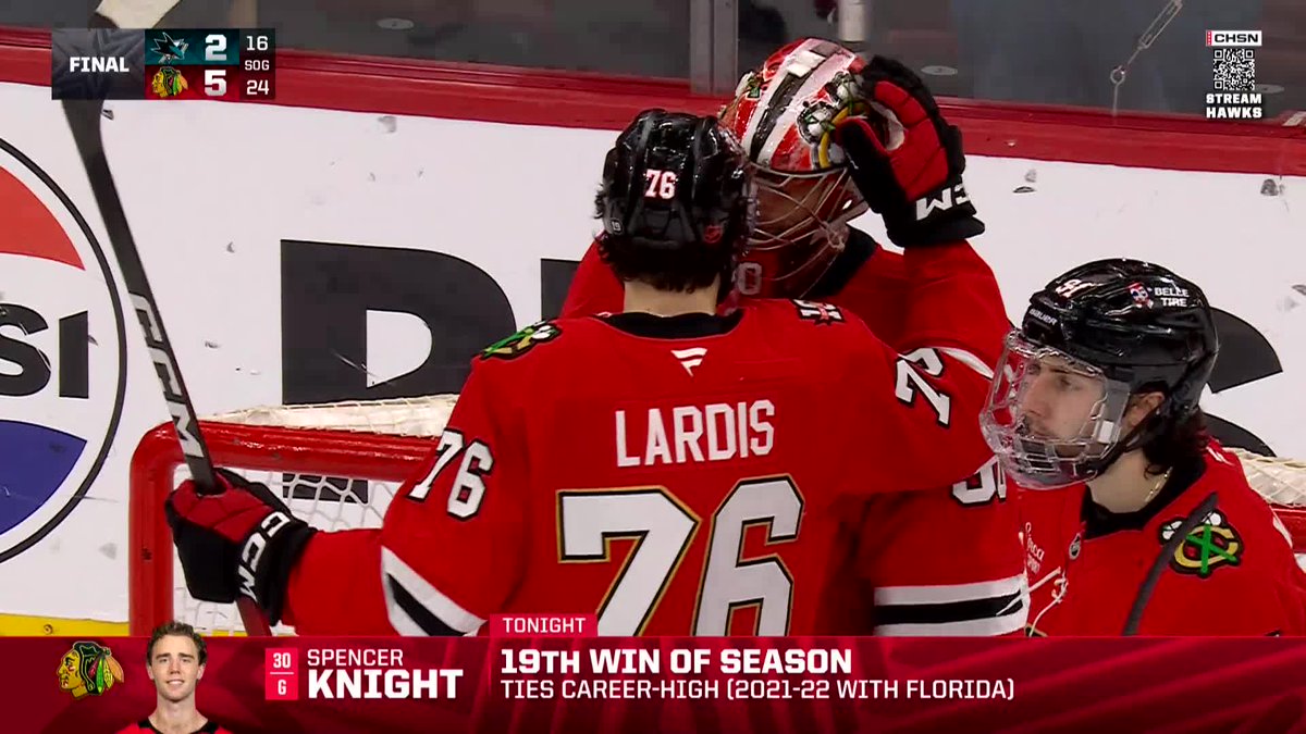 Blackhawks on CHSN tweet media