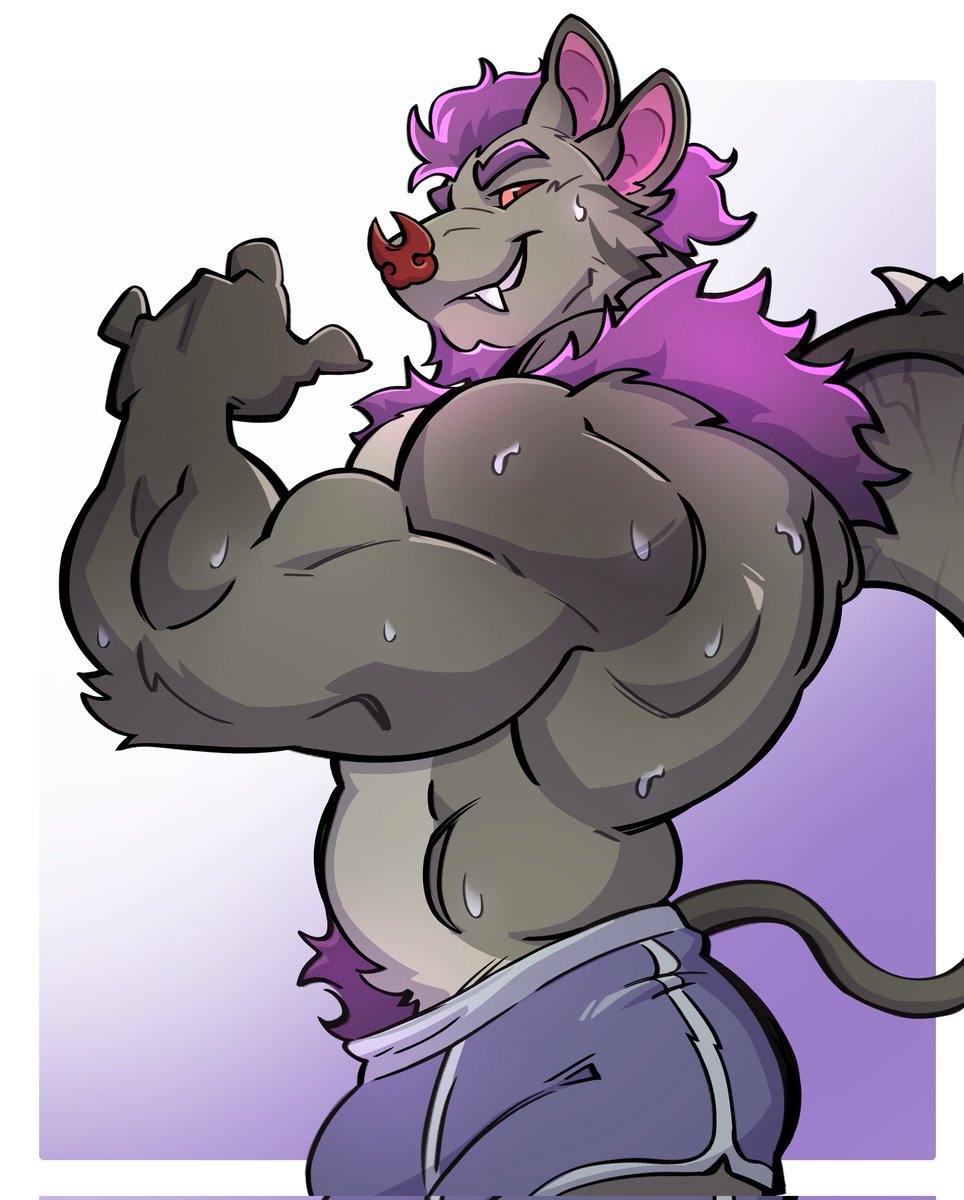 tavvron's tweet photo. The new bat at the gym is already outpacing you and looking handsome while at it. You better keep up.

Or keep staring. Same to him 😘

🎨 Art by @fernabinho https://t.co/YGWsaod5Pe