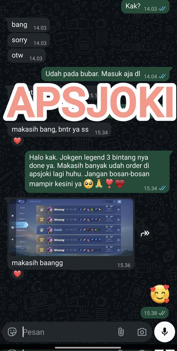 WowAlpi's tweet photo. 963. jokgen legend 3 ⭐
964. jokgen 15 ⭐
965. jokgen legend 3 ⭐ #APSJOKI https://t.co/1ozkVcarwx