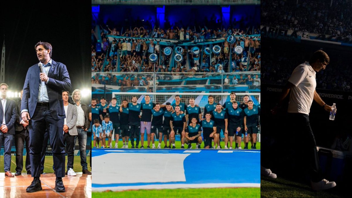La autocrítica en #Racing tiene que ser de todos.

A comer mierda, ponerse a laburar y dar la cara.