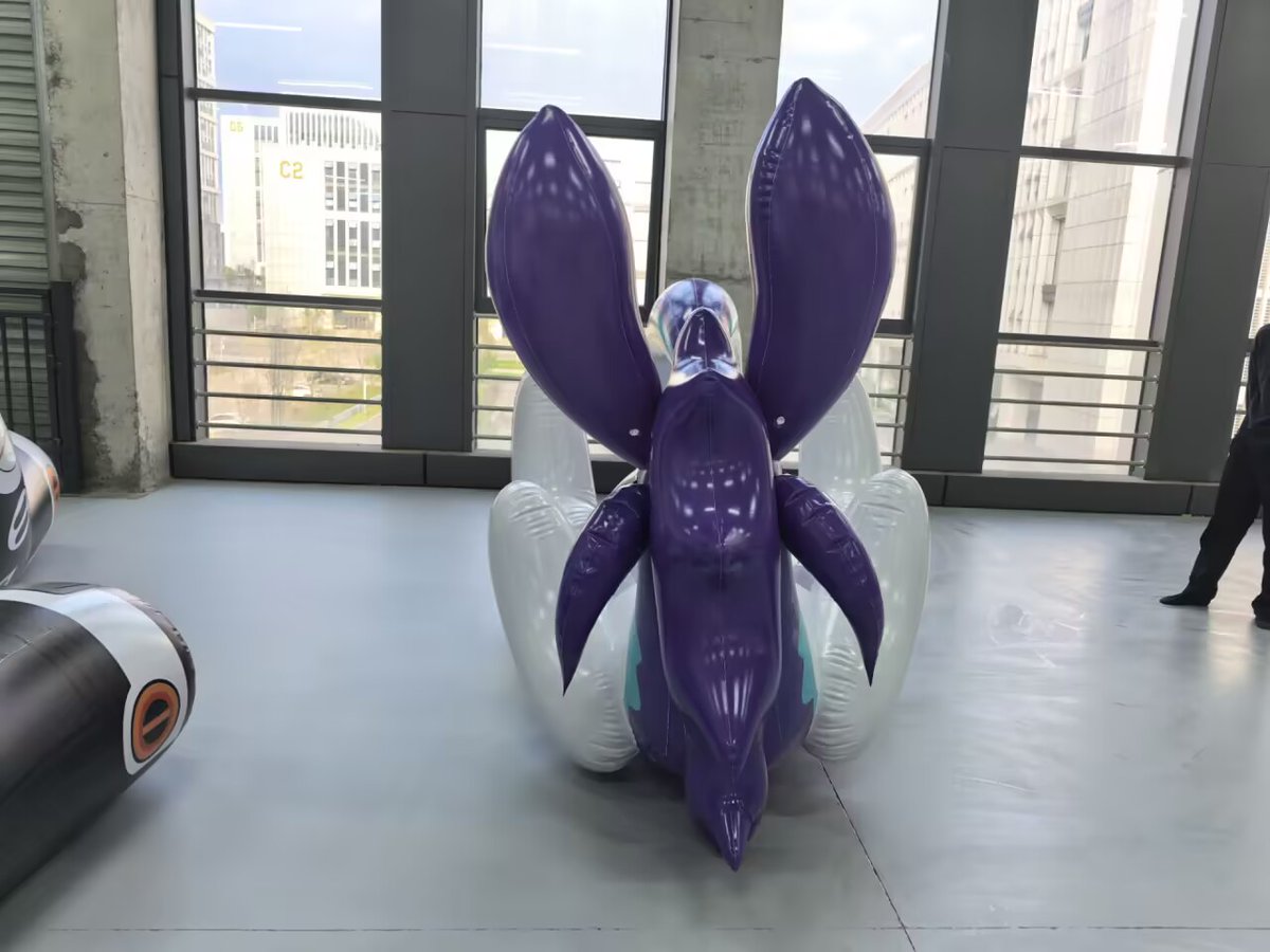BeileCo's tweet photo. This giant custom inflatable fantasy beast is pure magic! 🦊💜
Soft, durable PVC, fully customizable design, perfect for events, cosplay displays, and brand promotions.
Who wants to take this cutie home? 🙋‍♀️
#InflatableToys #CustomInflatable #EventDecoration #AnimeMascot https://t.co/XjZfvi3t2V