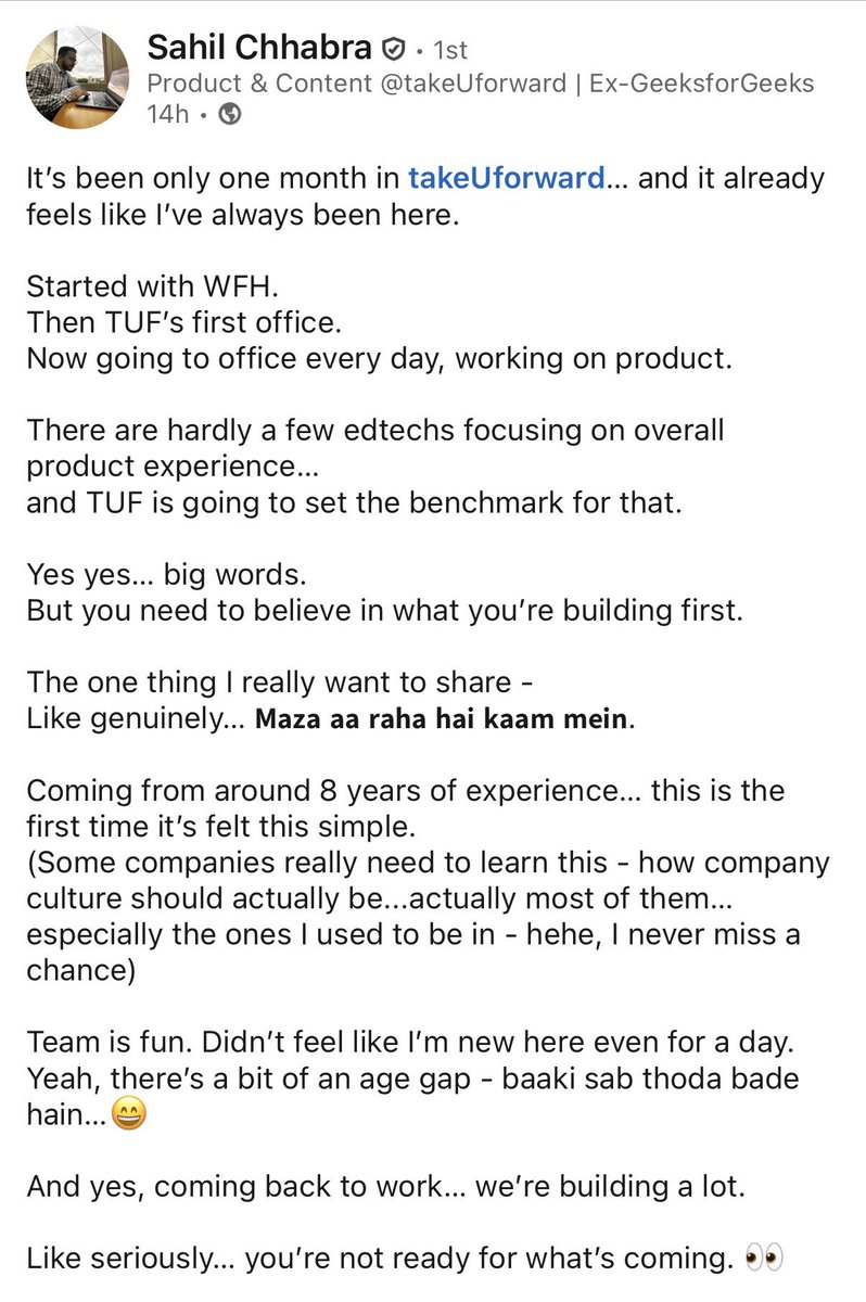 Striver | Building takeUforward tweet media