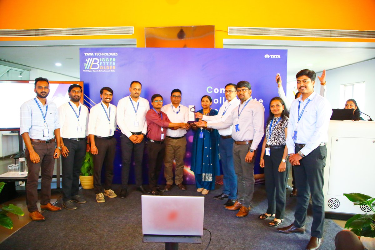 TataTech_News's tweet photo. #Recognition 🏆 - Celebrating the teams that help us innovate next-gen solutions.
We recently organized a special recognition program to honor our ER&D team for their exceptional performance during Q3 and Q4, and for collaborating as #OneTeamWithCustomers.
The evening also included presenting #LongServiceAwards to honor our teammates celebrating remarkable 5, 10, and 15 years with us. They are the ones who have been with us through every milestone and every step of our journey toward #EngineeringABetterWorld.
Congratulations to all the deserving winners! Your dedication is invaluable in shaping our success. 🌟
📸 Enclosed are the photos of the event
#TataTechnologies #RewardsAndRecognition #CelebratingExcellence