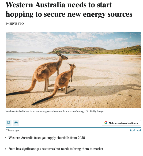 EquusEnergy's tweet photo. “WA doesn’t have a gas resource problem; it has an access problem.”

Western Australia is facing potential gas supply shortfalls from 2030, not due to a lack of resources, but challenges in bringing existing supply to market.

@StockheadAU Article: https://t.co/8ozOupZZXJ

$EQU https://t.co/7QerTWPaR7