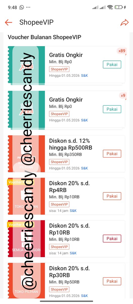 candy🍬 | Jasa CO dan jastip link CO tweet media