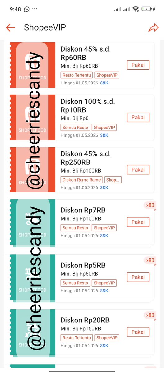 candy🍬 | Jasa CO dan jastip link CO tweet media