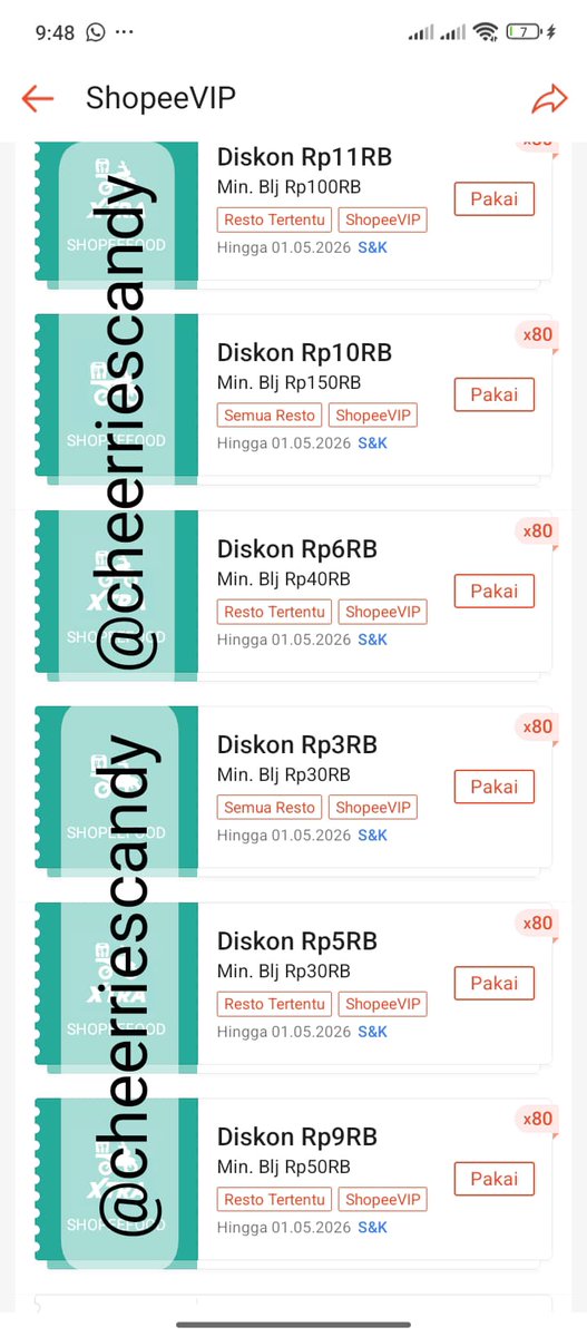 candy🍬 | Jasa CO dan jastip link CO tweet media