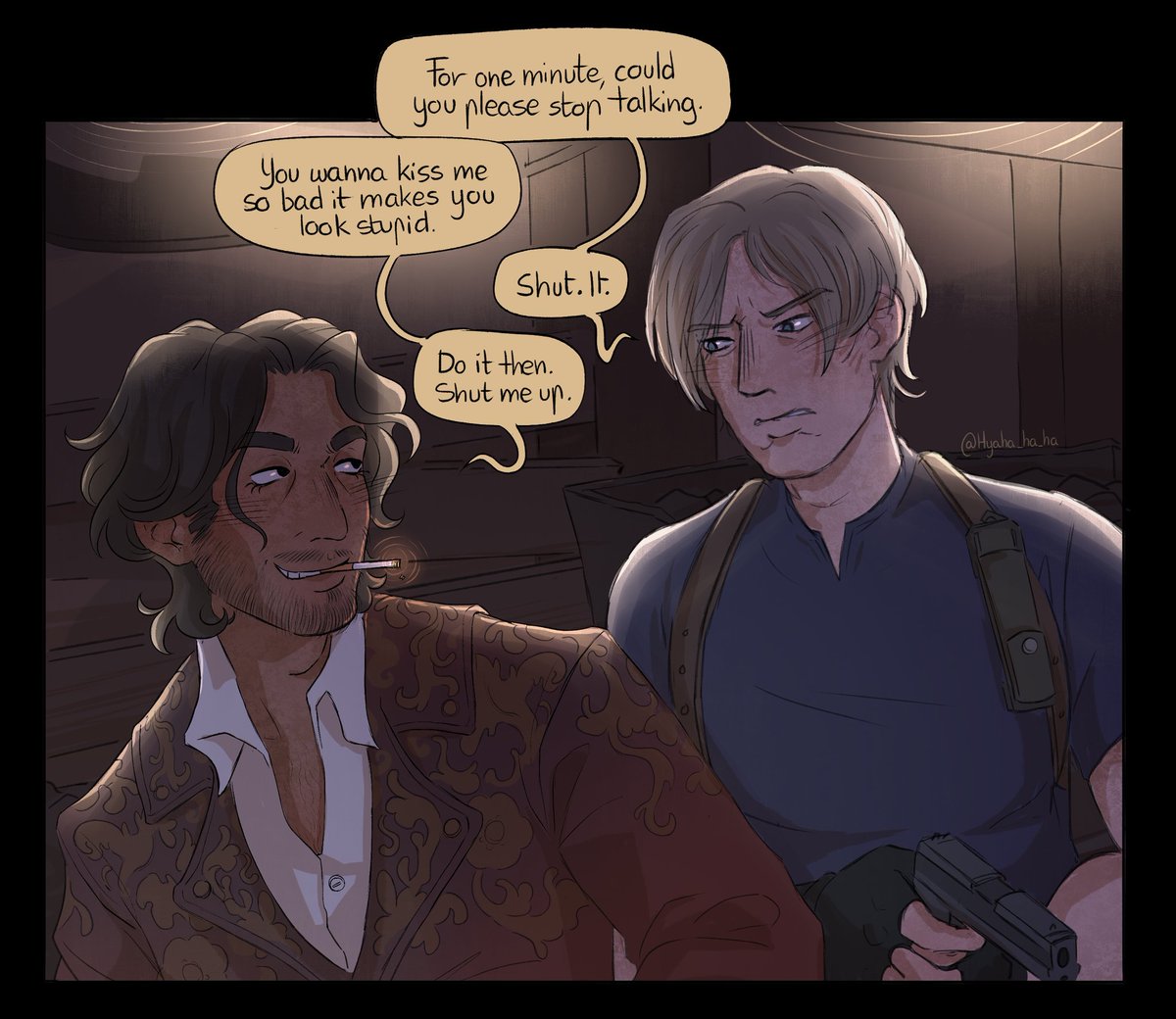 You heard the man Leon, do it 🫵
#ResidentEvil #RE4 #serennedy