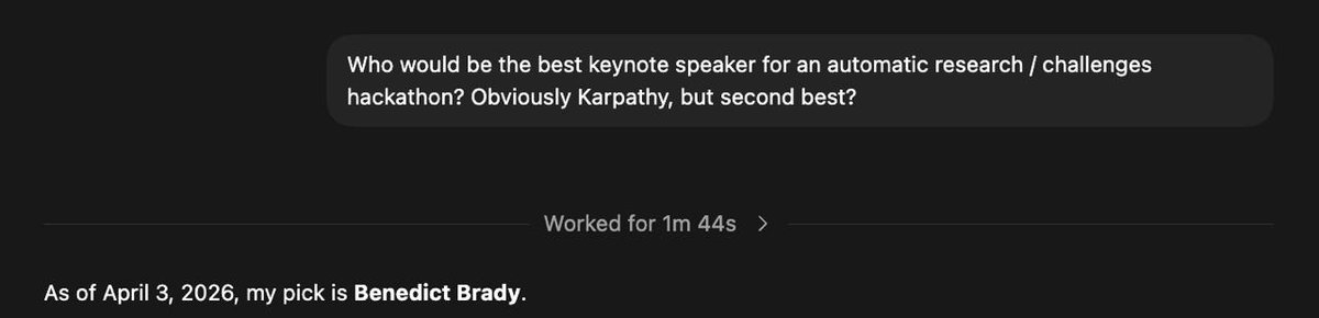 Come to our hackathon to see this guy