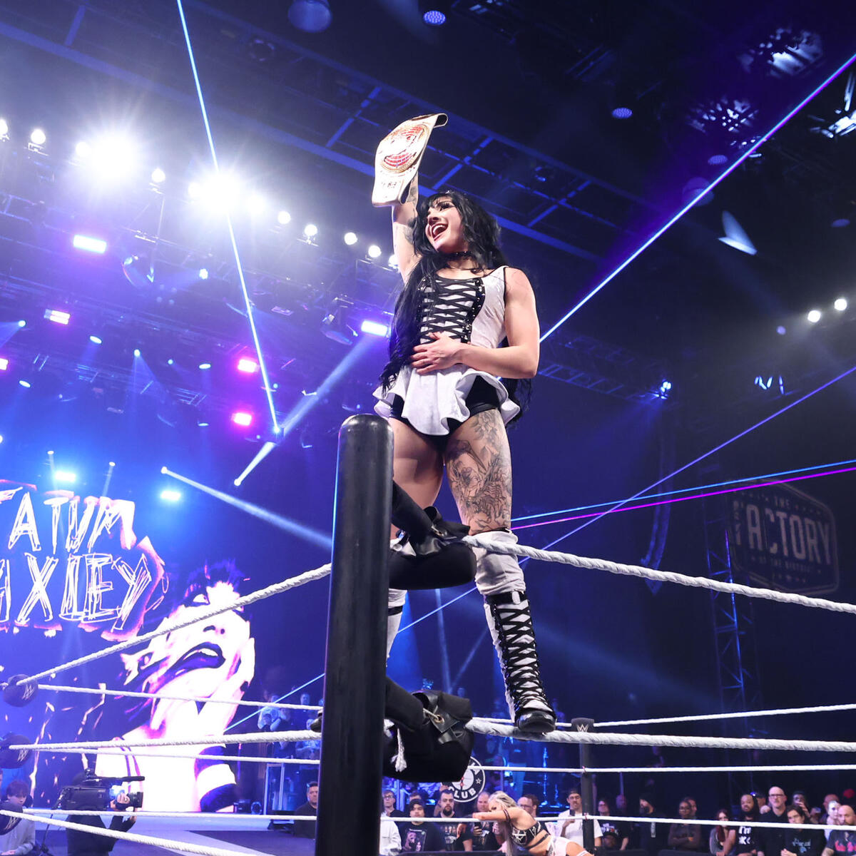 nogimmickgear's tweet image. Where the title belongs!! Congratulations to @TatumPaxley for a fantastic run at NXT Stand and Deliver!!! 
🤍🖤🤍
#wwe @wwe #nxt @nxt #nxtstandanddeliver #tatumpaxley