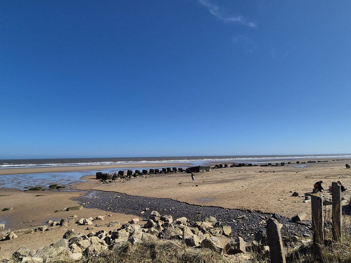 Gorgeous day at Fraisthorpe Beach