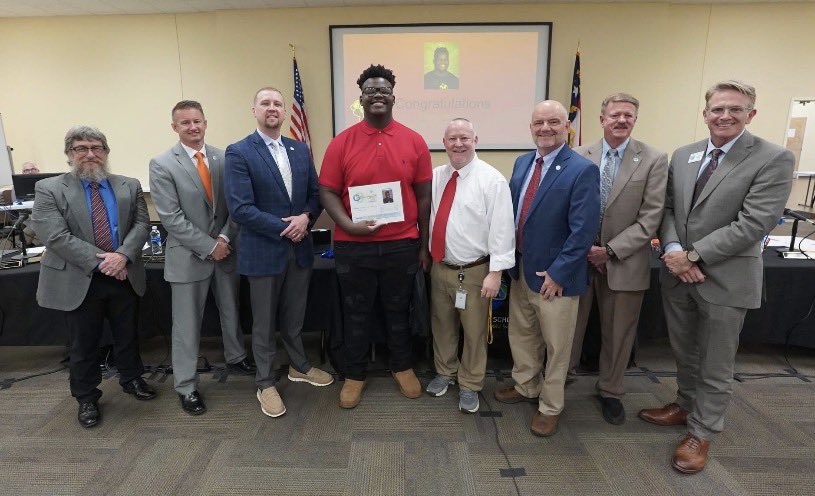 So Blessed to be honored by my District as Student of the Quarter. <a href="/esh_football/">East Surry HS Football</a> <a href="/calebpardue/">Caleb Pardue</a> <a href="/CoachE_Williams/">Eli Williams</a>