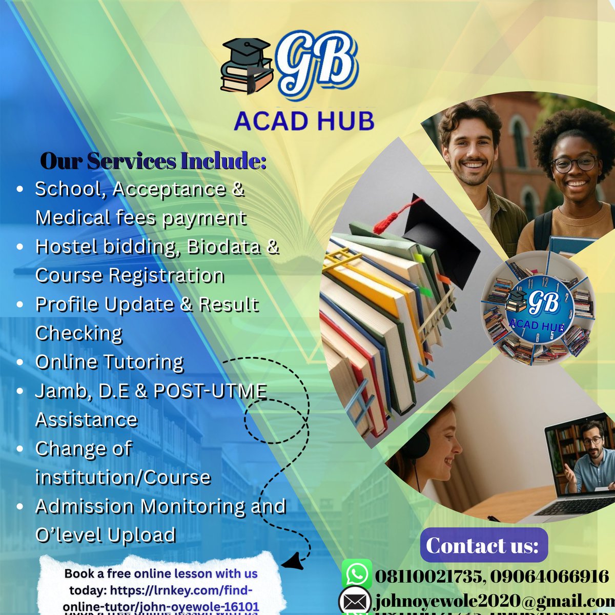 TemitayoGift987's tweet photo. Day 8/30: GB ACAD HUB Edition. 🎓🔥

Pushing Week 2 with some academic branding. Clear, professional, and straight to the point. 📖

#DesignTwitter #30DayChallenge #GBAcadHub #CanvaNigeria #GbDesigns https://t.co/XGIclkSCu0