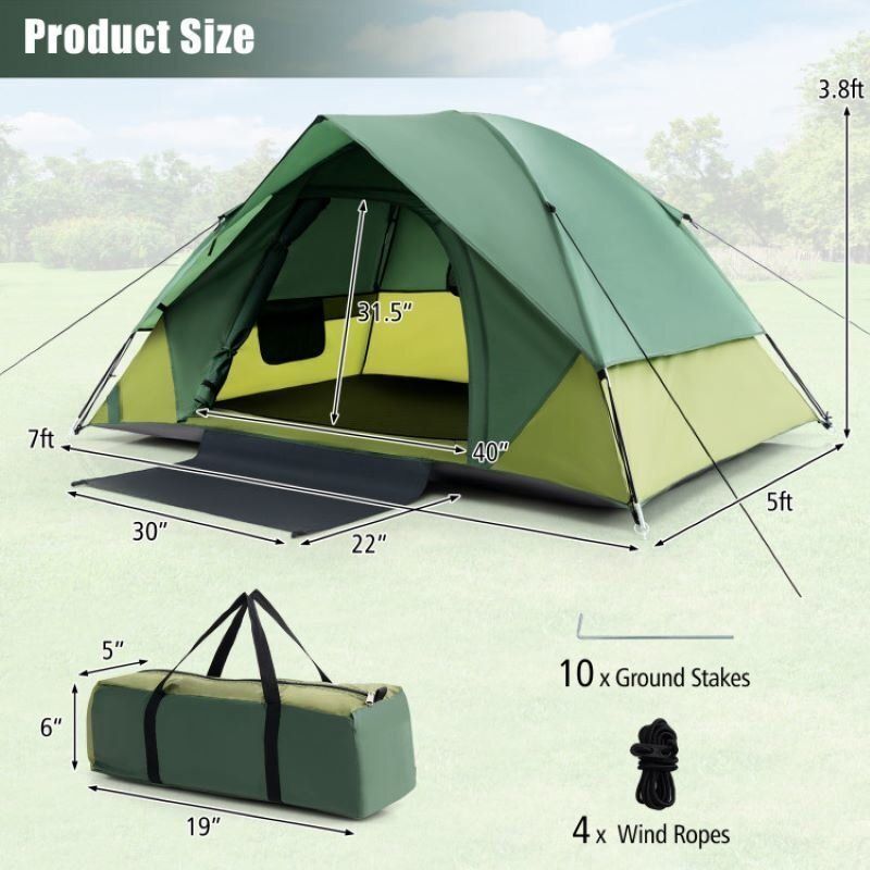 njoynaturecampn's tweet image. 🏕️ 2–3 person dome tent—lightweight, rain-ready &amp;amp; breathable 🌬️☔

Perfect for camping, picnics &amp;amp; adventures!

👉 enjoynaturecamping.com

#CampingGear #TentLife #OutdoorLife