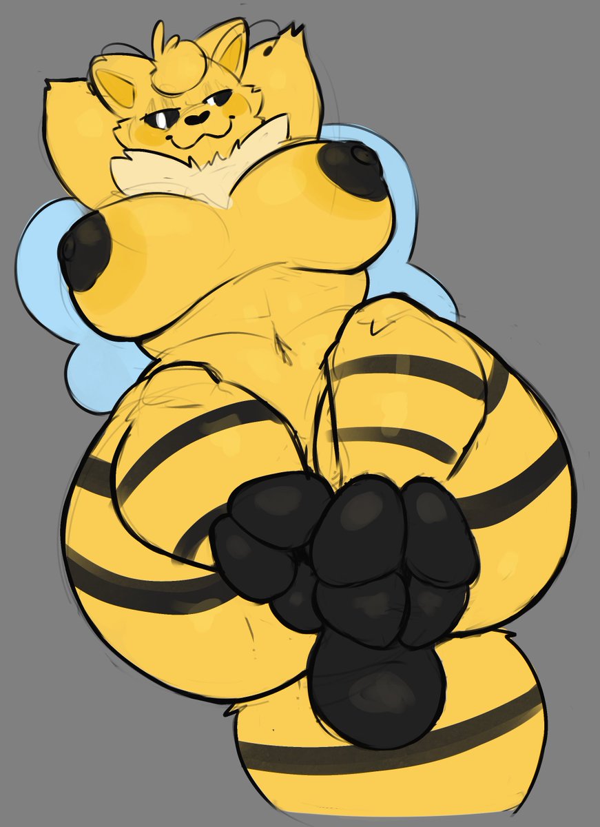 ridgeNSFW's tweet photo. pretty beecat for oomf! https://t.co/qtW6Kapn1W