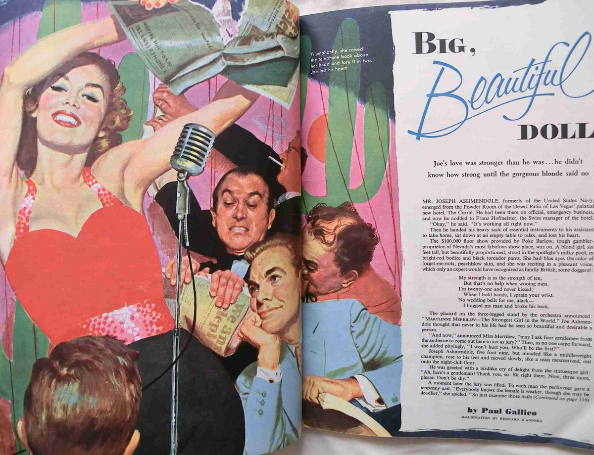 pistolmag's tweet photo. イラスト黄金期の重要人物 J・フレデリック・スミスが表紙を手がけた、1955年の『The American Magazine』🏡 「Esquire」や「Saturday Evening Post」と並び、ミッドセンチュリー・アメリカの空気を、そのまま手に取れるヴィンテージ雑誌です🌟
https://t.co/oBadqG971J
#BASEe https://t.co/FnV2Kpl78B