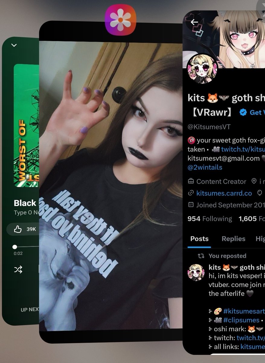 kits 🦊🦇 goth shinigami【VRawr】 tweet media