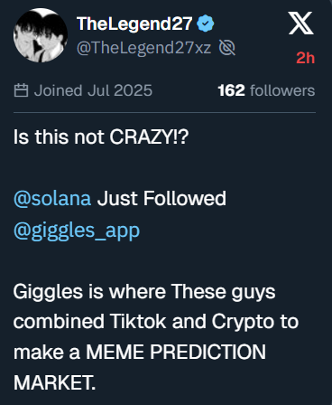 helloitsinsane's tweet photo. WTF HOW COME SOLANA CAN FOLLOW AN APP (WHICH ALREADY HAS AN OFFICIAL COIN) THIS IS INSANE https://t.co/PLzlaC5pqm
