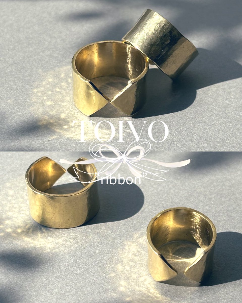 TOIVO/真鍮と天然石のアクセサリー tweet media