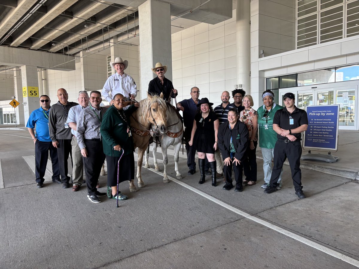 TinaM_Howell's tweet photo. The Hondo Rodeo team has touched down in New Orleans with The Hondo Rodeo Fest kicking off Friday at noon with The Street Fest in Champions Square. Followed by the Angola Prison Rodeo, the Million-Dollar Rodeo and performances by Lynyrd Skynyrd and Jason Aldean in @CaesarsDome https://t.co/SRzdqTu2no