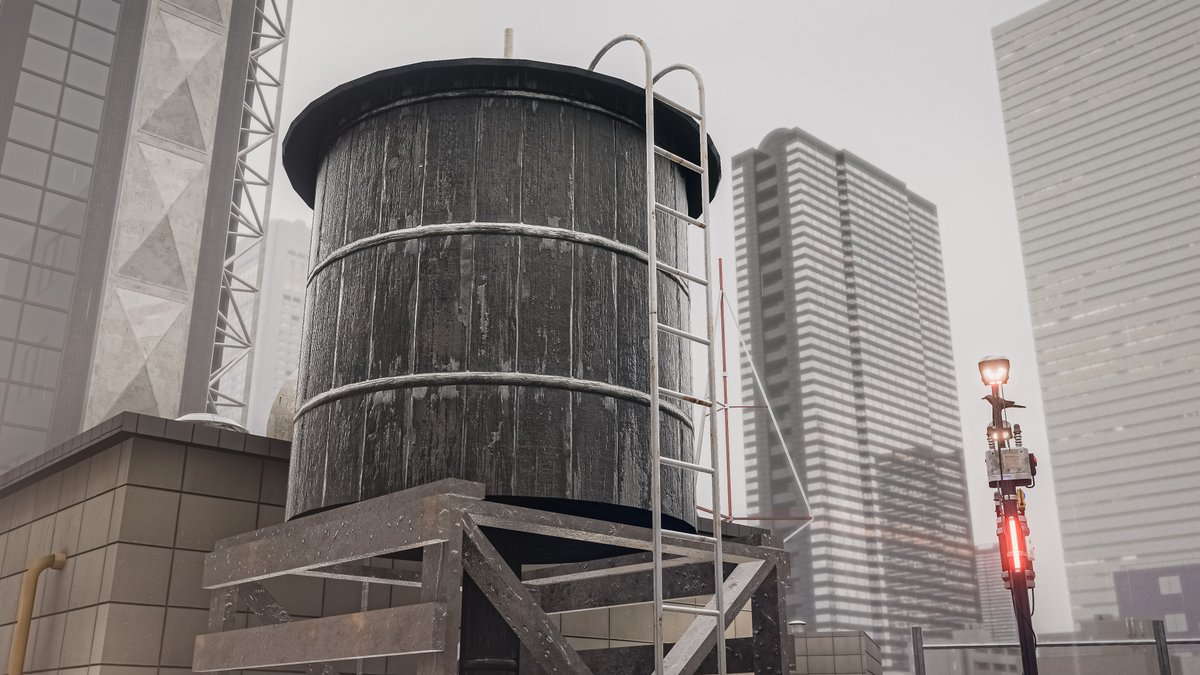Neomance's tweet image. Rooftops In The Overcast City
曇り空の街の屋上

World : PROJECT 2046
Author : Kengo Nakao

World URL :
vrchat.com/home/world/wrl…

#VRChat_world紹介 #Neo写真